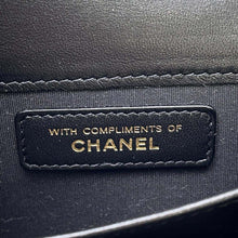 Load image into Gallery viewer, CHANEL Matelasse Coin purse Black Velour/Rhinestone
