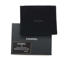 将图像加载到图库查看器中，CHANEL Matelasse Coin purse Black Velour/Rhinestone

