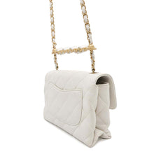 Load image into Gallery viewer, CHANEL Matelasse ChainShoulder Bag WhiteAS3226 Lambskin
