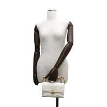 Load image into Gallery viewer, CHANEL Matelasse ChainShoulder Bag WhiteAS3226 Lambskin
