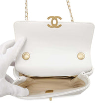 Load image into Gallery viewer, CHANEL Matelasse ChainShoulder Bag WhiteAS3226 Lambskin
