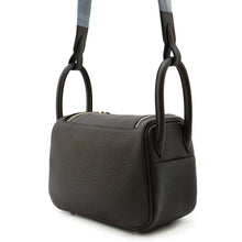 Load image into Gallery viewer, HERMES Lindy Dark Bronze Taurillon Clemence Size Mini

