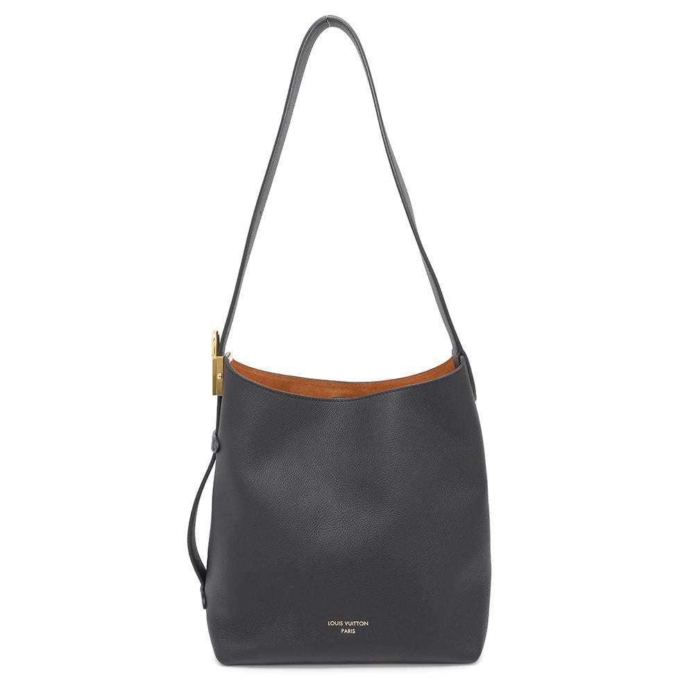 LOUIS VUITTON Lowkey Hobo BlackM25352 Calf Leather Size PM