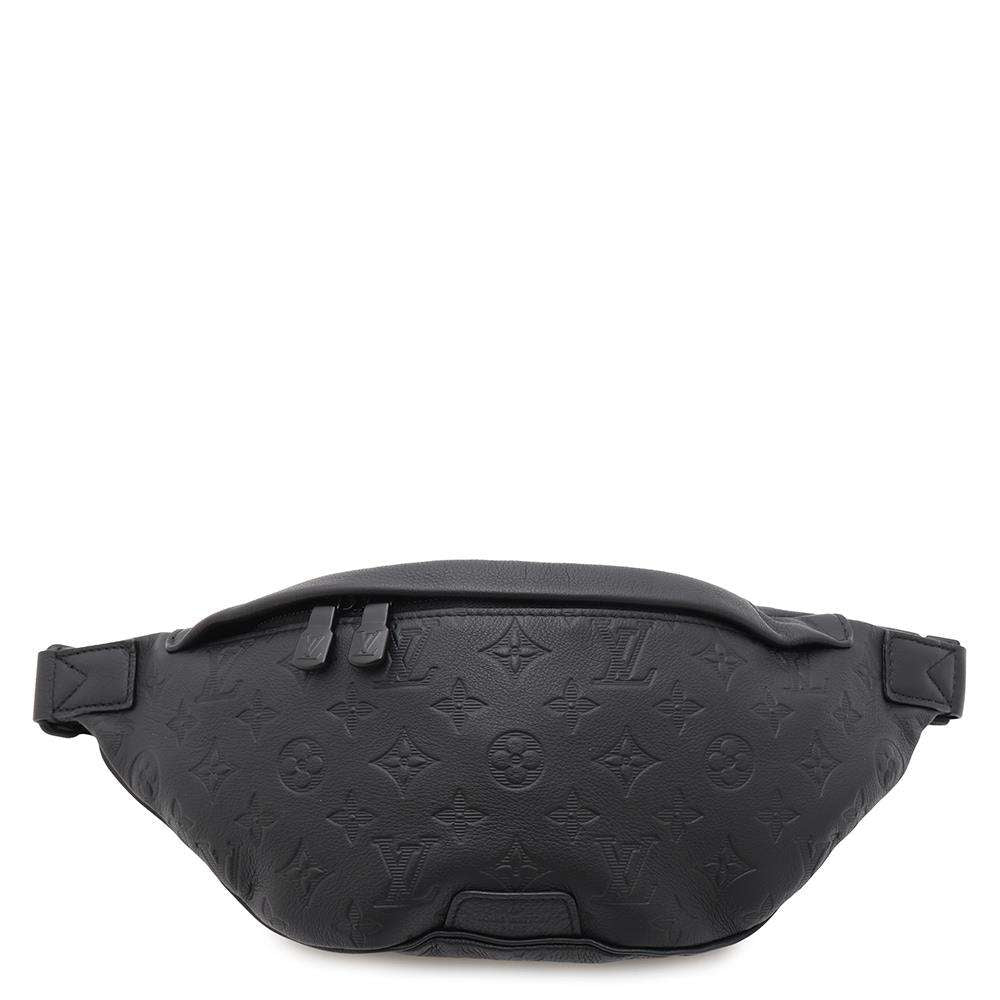 LOUIS VUITTON Discovery・Bumbag NoirM46036 Monogram Shadow Size PM