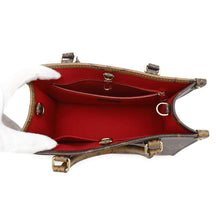 将图像加载到图库查看器中，LOUIS VUITTON Onthego RedM46373 Monogram Monogram Reverse Canvas Monogram Giant Size PM
