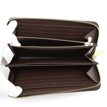 Load image into Gallery viewer, LOUIS VUITTON Zippy Wallet BrownN41661 Damier ・Ebene
