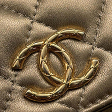 Load image into Gallery viewer, CHANEL CHANEL Chain Phone Case GoldAP3106 Lambskin
