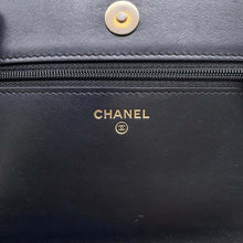 Load image into Gallery viewer, CHANEL Boy Chanel Chain Wallet BlackAP1117 Caviar Leather
