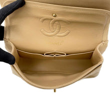 Load image into Gallery viewer, CHANEL Matelasse ChainShoulder Bag BeigeA01113 Lambskin Size 23
