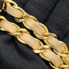 Load image into Gallery viewer, CHANEL Matelasse ChainShoulder Bag BeigeA01113 Lambskin Size 23

