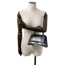 将图像加载到图库查看器中，BALENCIAGA Hour glass Black5935461QJ4M1000 Leather Size S
