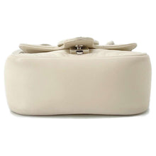 将图像加载到图库查看器中，GUCCI GG Marmont 2WAYShoulder White739681 Leather
