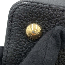 将图像加载到图库查看器中，LOUIS VUITTON Capucines BlackM59073 Taurillon Leather Shearling Size MM
