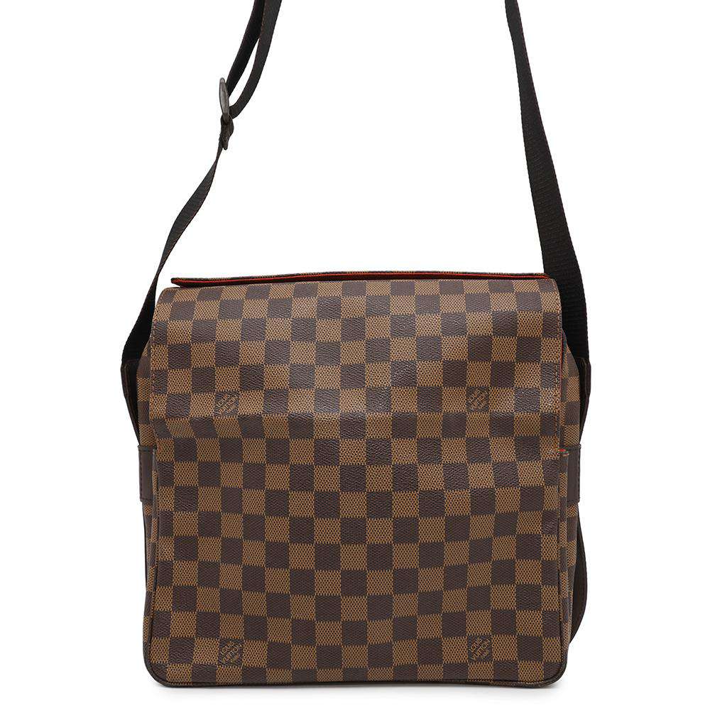 LOUIS VUITTON Naviglio RedN45255 Damier Ebene Canvas