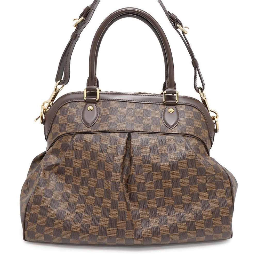 LOUIS VUITTON Trevi RedN51998 Damier Ebene Canvas Size GM