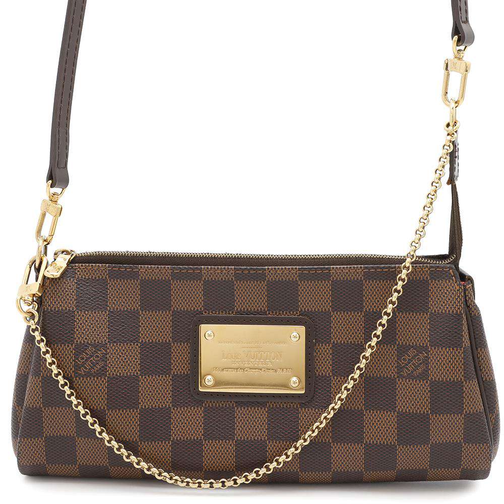 LOUIS VUITTON Eva RedN55213 Damier Ebene Canvas