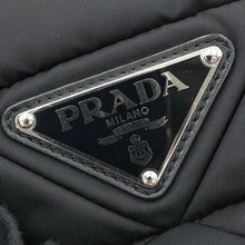 Load image into Gallery viewer, PRADA Small Padded Re-Nylon Tote Bag Black1BG436 Nylon

