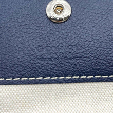 Load image into Gallery viewer, GOYARD Saint Louis NavySTLOUIPMLTY07CL07P PVC Coated Canvas Leather Size PM

