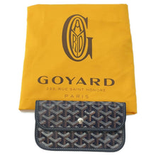 Load image into Gallery viewer, GOYARD Saint Louis NavySTLOUIPMLTY07CL07P PVC Coated Canvas Leather Size PM
