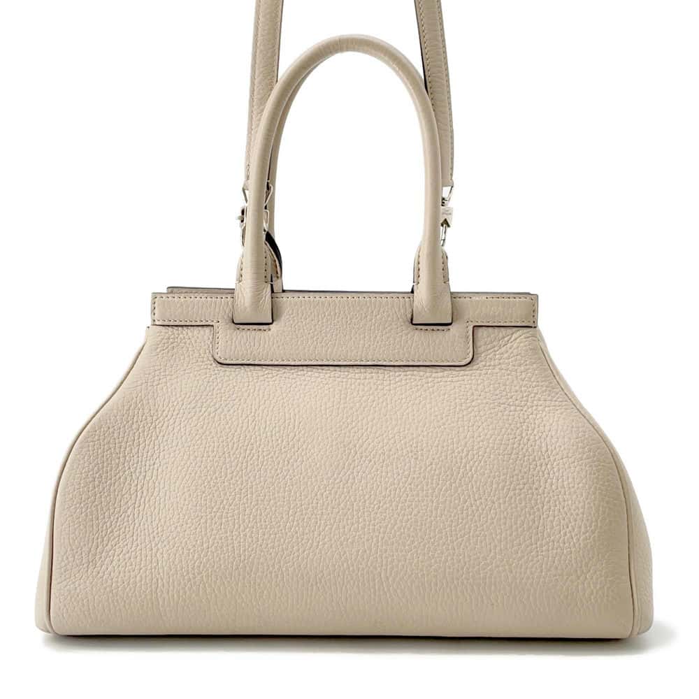 MOYNAT Moynat Pauline 2way Shoulder Bag Ivory Leather