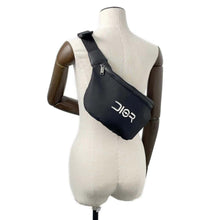 Load image into Gallery viewer, Dior DiorxHajime Sorayama belt bag Black1YAPO100 Nylon Leather
