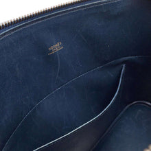将图像加载到图库查看器中，HERMES Bolide Navy Courchevel Size 31

