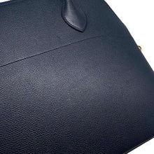将图像加载到图库查看器中，HERMES Bolide Navy Courchevel Size 31
