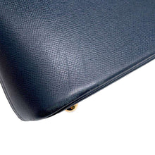 将图像加载到图库查看器中，HERMES Bolide Navy Courchevel Size 31
