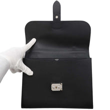 将图像加载到图库查看器中，HERMES Sac Depeche Black Epsom Size 27
