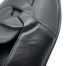 将图像加载到图库查看器中，HERMES Mocassins Neost Black Leather Size 37
