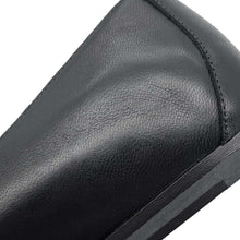 将图像加载到图库查看器中，HERMES Mocassins Neost Black Leather Size 37

