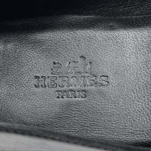 将图像加载到图库查看器中，HERMES Mocassins Neost Black Leather Size 37
