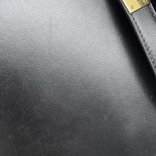 Load image into Gallery viewer, HERMES Kelly Sellier Black Box Calf Leather Size 28
