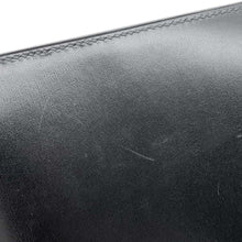 Load image into Gallery viewer, HERMES Kelly Sellier Black Box Calf Leather Size 28
