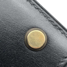 将图像加载到图库查看器中，HERMES Kelly Sellier Black Box Calf Leather Size 28
