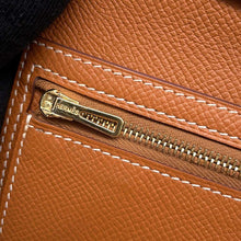 将图像加载到图库查看器中，HERMES BEAN Compact Gold Epsom
