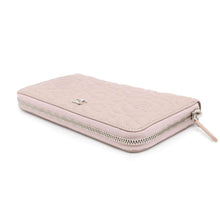 Load image into Gallery viewer, CHANEL Camellia Zip Around Long Wealth Cloth PinkA82281 Leather

