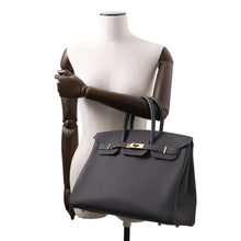 将图像加载到图库查看器中，HERMES Birkin Ardoise Togo Leather Size 35
