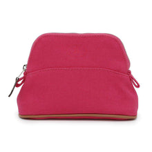 将图像加载到图库查看器中，HERMES Bolide Pouch Hibiscus Cotton Leather Size Mini mini
