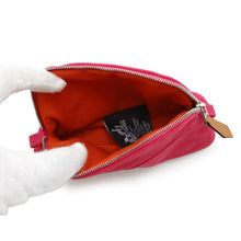 将图像加载到图库查看器中，HERMES Bolide Pouch Hibiscus Cotton Leather Size Mini mini
