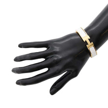 Load image into Gallery viewer, HERMES Clic Clac H Size PM White Metal Enamel
