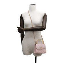 将图像加载到图库查看器中，CHANEL Matelasse Top Handle PinkAP2945 Lambskin
