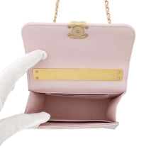 将图像加载到图库查看器中，CHANEL Matelasse Top Handle PinkAP2945 Lambskin
