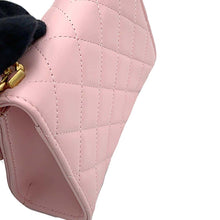 将图像加载到图库查看器中，CHANEL Matelasse Top Handle PinkAP2945 Lambskin
