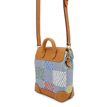 Load image into Gallery viewer, LOUIS VUITTON Nano Steamer MulticolorN00190 LV Birds Damier Denim
