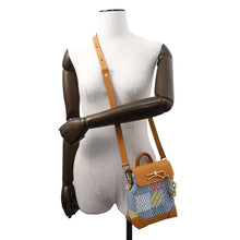 Load image into Gallery viewer, LOUIS VUITTON Nano Steamer MulticolorN00190 LV Birds Damier Denim
