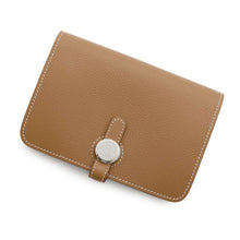 Load image into Gallery viewer, HERMES Dogon compact Gold Evercolor
