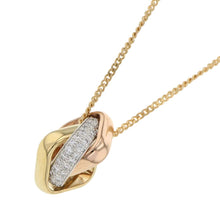 Load image into Gallery viewer, CARTIER Trinity Cushion Pendant Semi-PavéN7424481 K18YG K18PG K18WG

