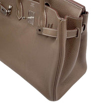 将图像加载到图库查看器中，HERMES Birkin Etoupe Togo Leather Size 30
