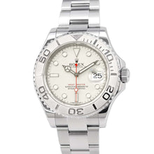 将图像加载到图库查看器中，ROLEX Yacht-Master W40mm Stainless Steel PT950 Silver Dial116622
